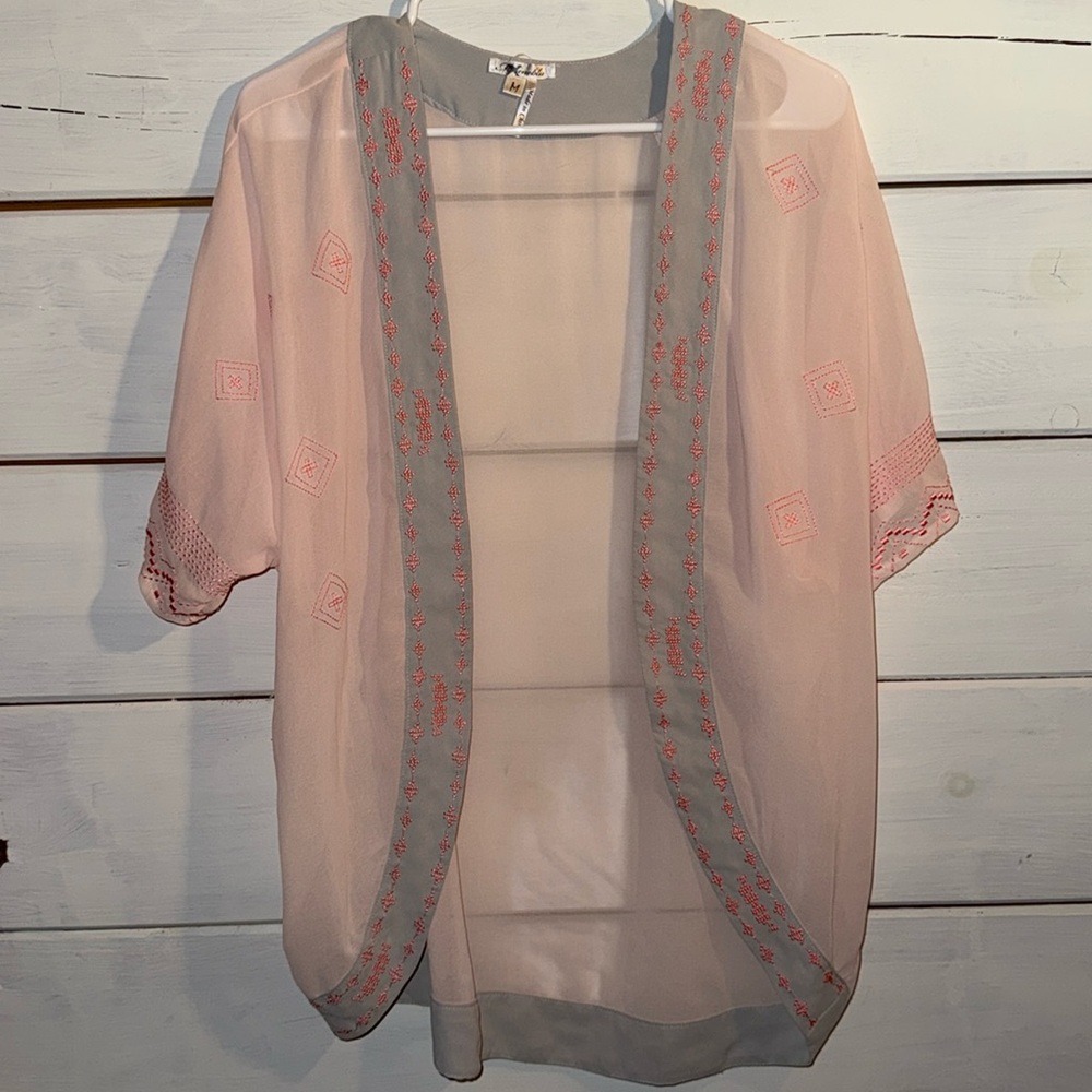Hand stitched cardigan